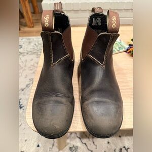 Blundstone Dark Brown Leather Boots